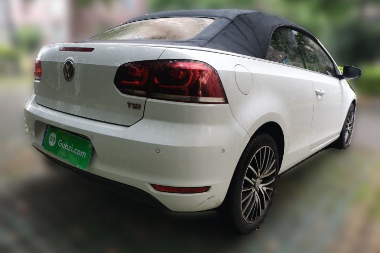 Used Volkswagen Golf 2012 1.4TSI Luxury Convertible Edition Rear Right 45 Deg