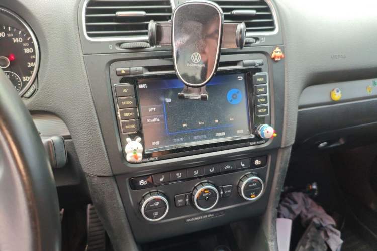 Used Volkswagen Golf 2013 2.0 TSI GTI Convertible Audio And AC Panel