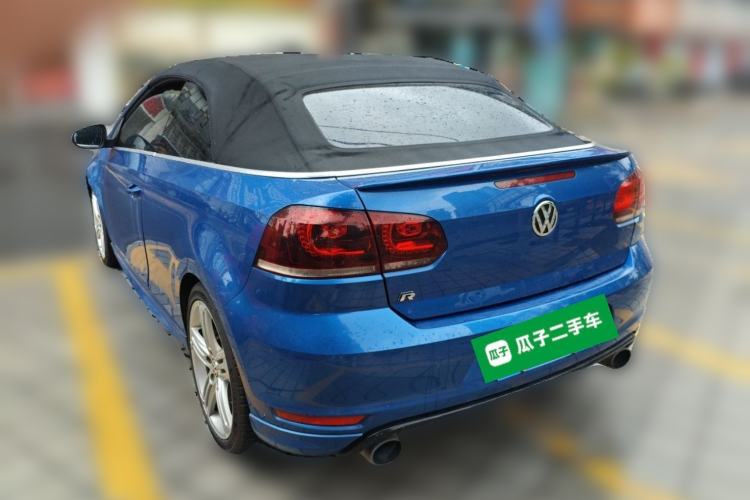 Used Volkswagen Golf 2013 2.0 TSI GTI Convertible Rear Left 45 Deg