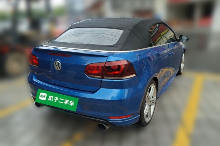 Used Volkswagen Golf 2013 2.0 TSI GTI Convertible Rear Right 45 Deg