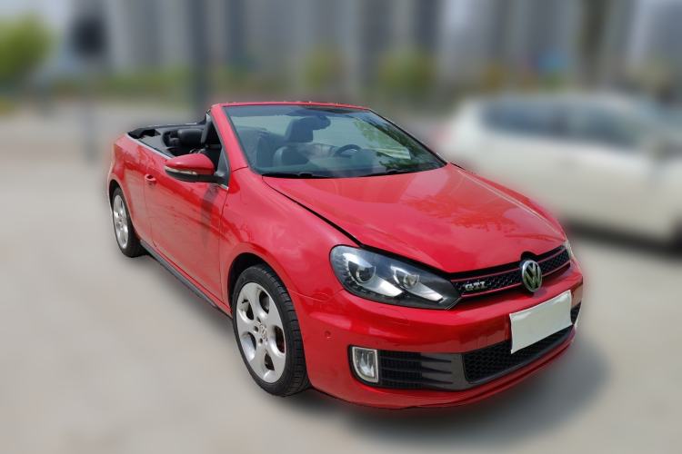 Used Volkswagen Golf 2013 2.0 TSI GTI Convertible Front Right 45 Deg