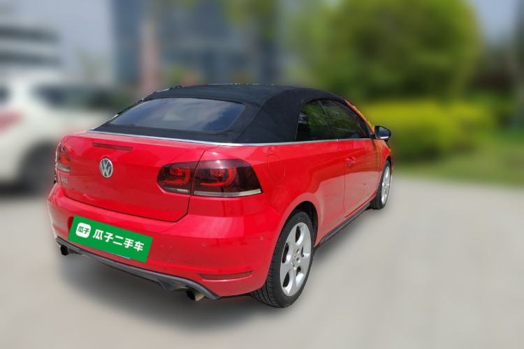 Used Volkswagen Golf 2013 2.0 TSI GTI Convertible Rear Right 45 Deg