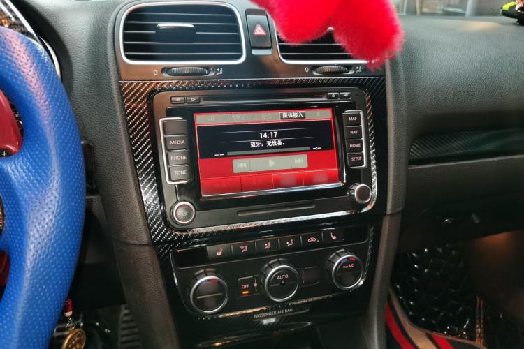 Used Volkswagen Golf 2013 2.0 TSI GTI Convertible Audio And AC Panel