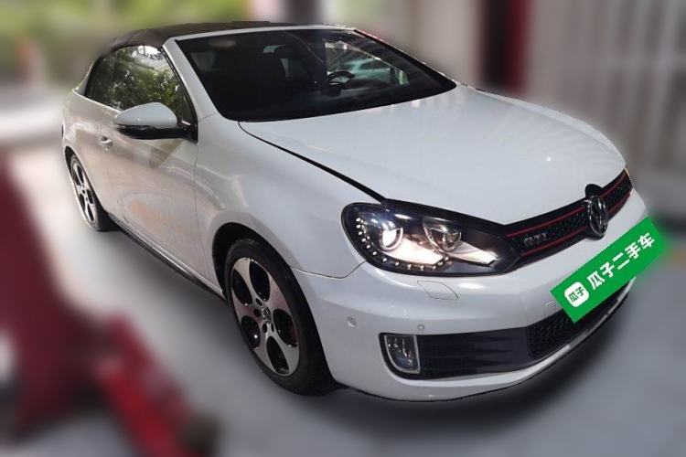 Used Volkswagen Golf 2013 2.0 TSI GTI Convertible Front Right 45 Deg