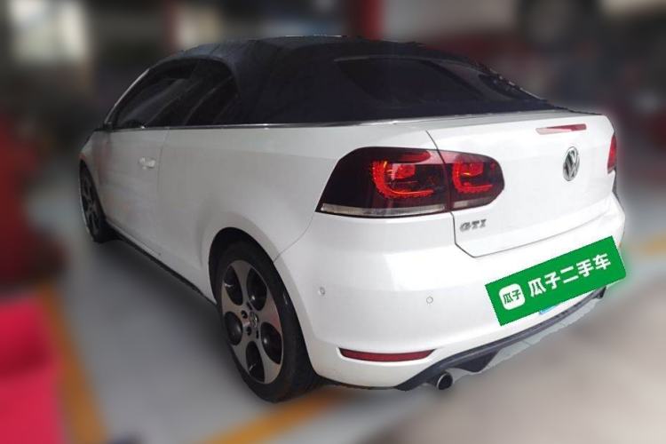 Used Volkswagen Golf 2013 2.0 TSI GTI Convertible Rear Left 45 Deg