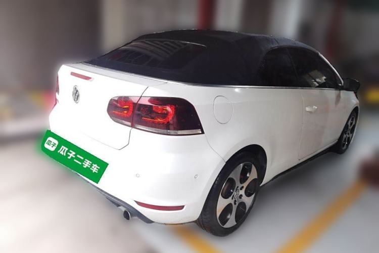 Used Volkswagen Golf 2013 2.0 TSI GTI Convertible Rear Right 45 Deg