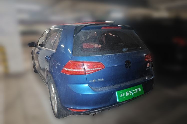 Used Volkswagen Golf 2014 1.4TSI Automatic Luxury Model Rear Left 45 Deg
