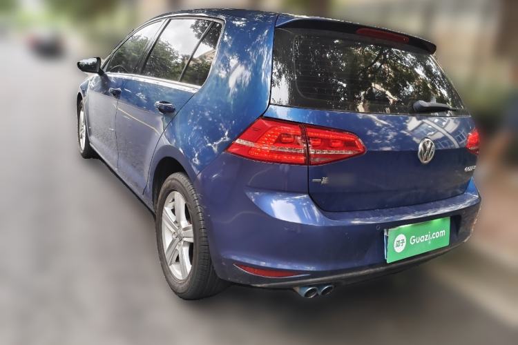 Used Volkswagen Golf 2014 1.4TSI Automatic Luxury Model Rear Left 45 Deg