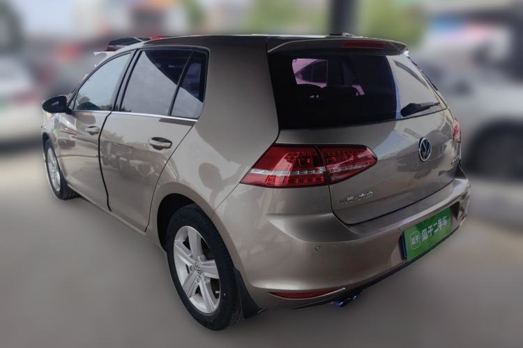 Used Volkswagen Golf 2014 1.4TSI Automatic Luxury Model Rear Left 45 Deg