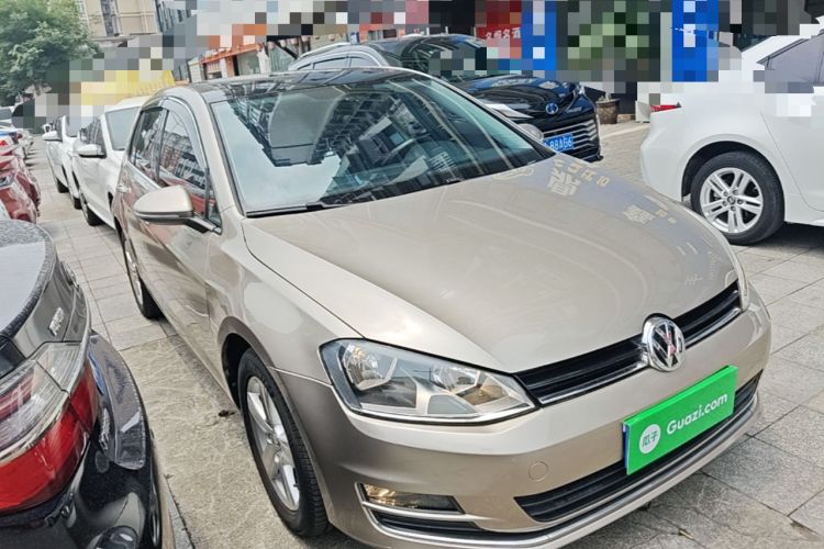 Used Volkswagen Golf 2014 1.4TSI Automatic Comfort Model Front Right 45 Deg