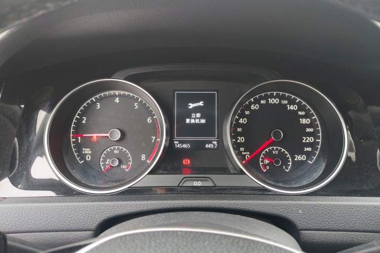 Used Volkswagen Golf 2014 1.4TSI Automatic Flagship Model Instrument Cluster