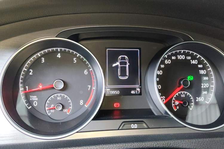 Used Volkswagen Golf 2014 1.4TSI Automatic Comfort Model Instrument Cluster
