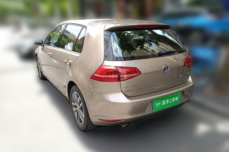 Used Volkswagen Golf 2014 1.4TSI Automatic Flagship Model Rear Left 45 Deg