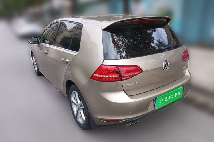 Used Volkswagen Golf 2014 1.4TSI Automatic Luxury Model Rear Left 45 Deg