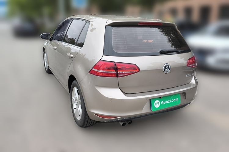 Used Volkswagen Golf 2014 1.4TSI Automatic Luxury Model Rear Left 45 Deg