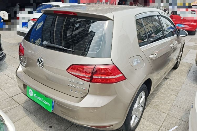 Used Volkswagen Golf 2014 1.4TSI Automatic Comfort Model Rear Right 45 Deg