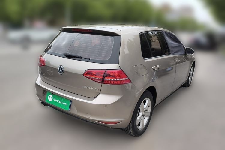 Used Volkswagen Golf 2014 1.4TSI Automatic Luxury Model Rear Right 45 Deg