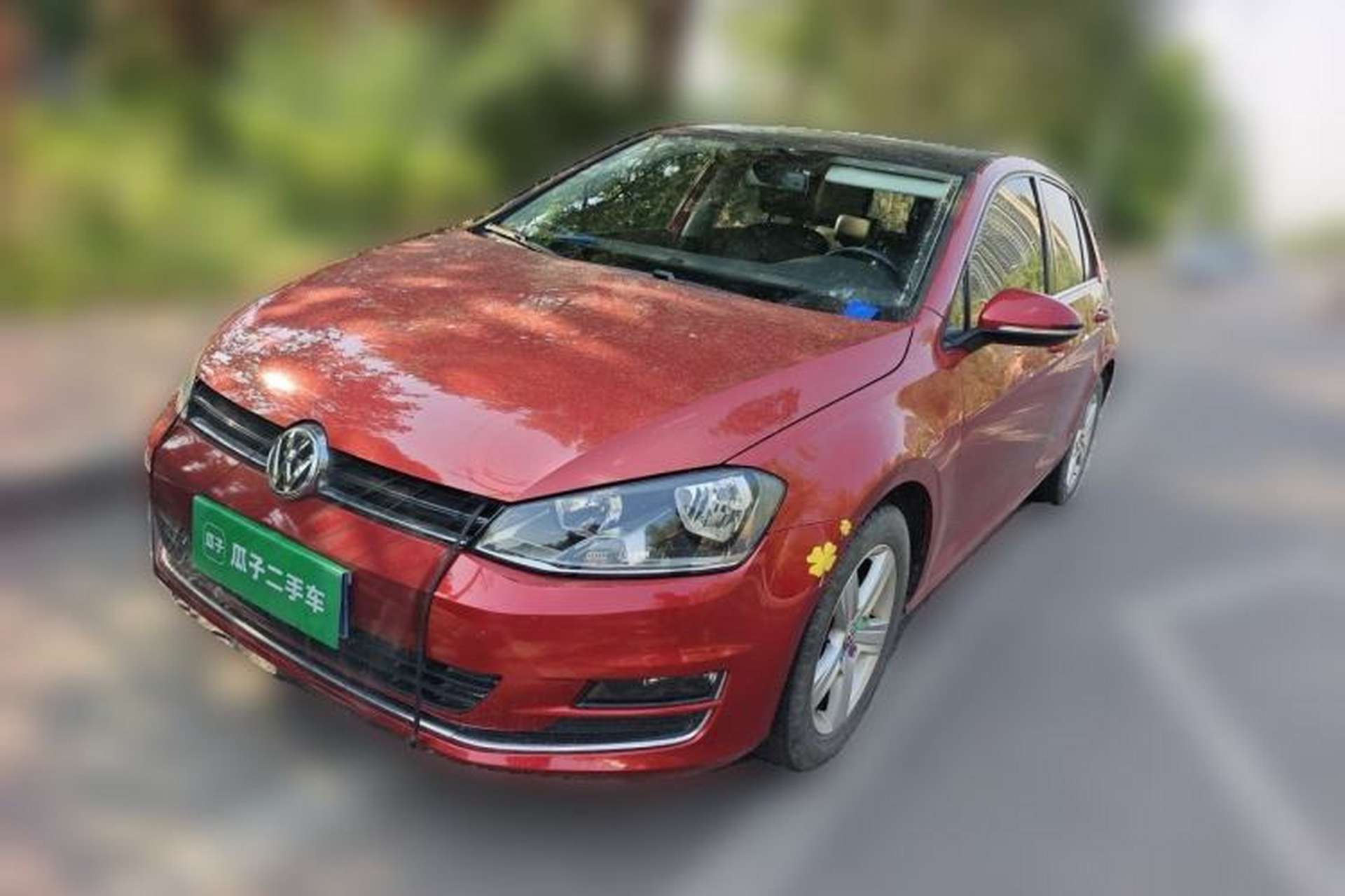 Used Volkswagen Golf 2014 1.4TSI Automatic Luxury Model Front Left 45 Deg
