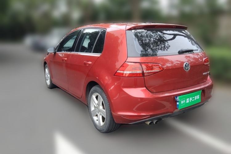 Used Volkswagen Golf 2014 1.4TSI Automatic Luxury Model Rear Left 45 Deg