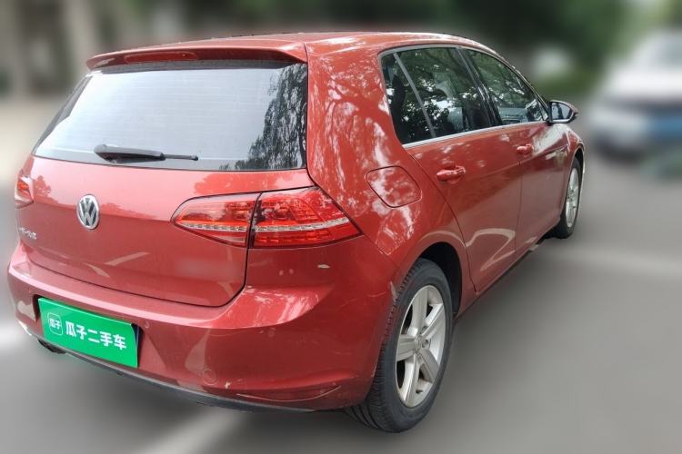 Used Volkswagen Golf 2014 1.4TSI Automatic Luxury Model Rear Right 45 Deg