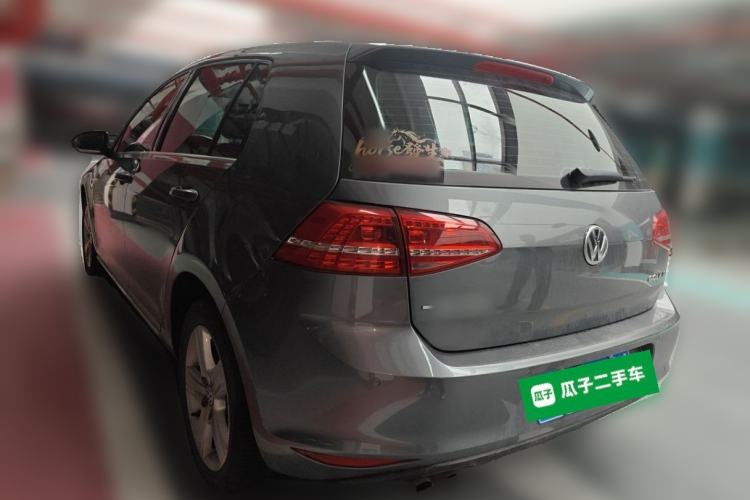 Used Volkswagen Golf 2014 1.4TSI Automatic Luxury Model Rear Left 45 Deg