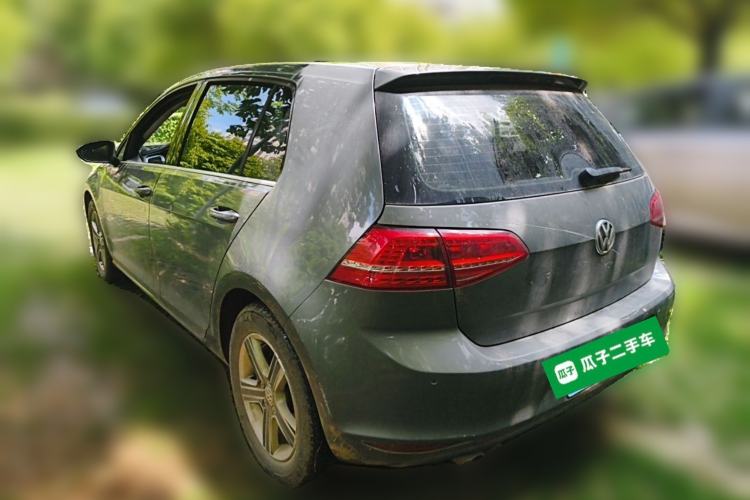 Used Volkswagen Golf 2014 1.4TSI Automatic Luxury Model Rear Left 45 Deg