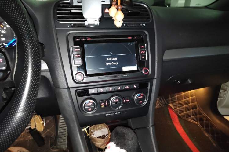 Used Volkswagen Golf 2014 2.0 TSI R Convertible Audio And AC Panel