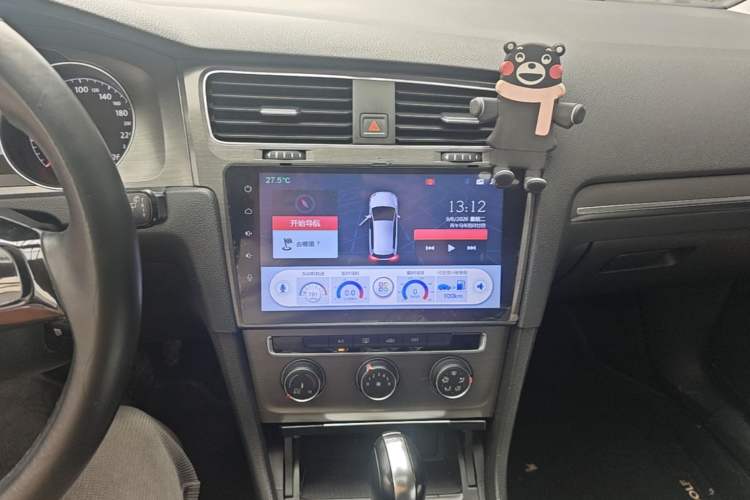 Used Volkswagen Golf 2014 1.4TSI Automatic Comfort Model Audio And AC Panel