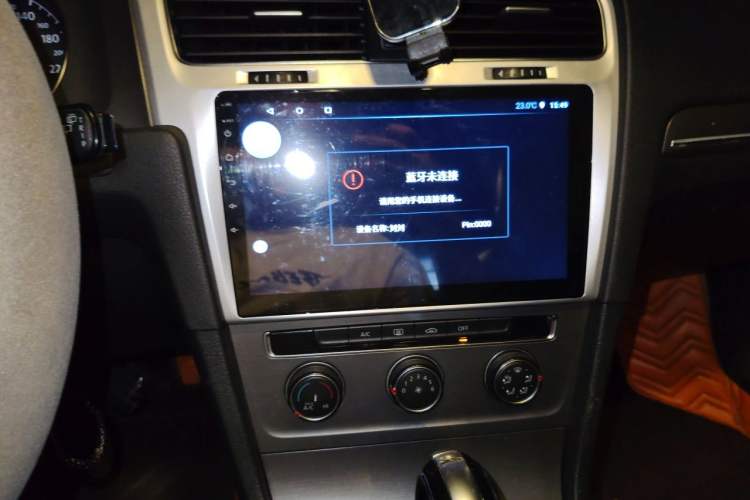 Used Volkswagen Golf 2014 1.4TSI Automatic Comfort Model Audio And AC Panel