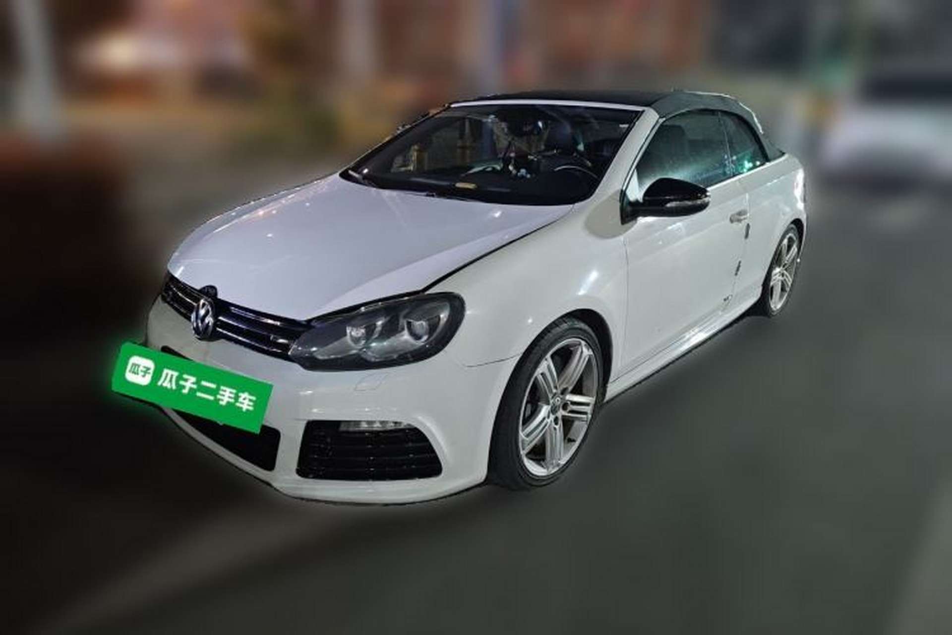 Used Volkswagen Golf 2014 2.0 TSI R Convertible Front Left 45 Deg