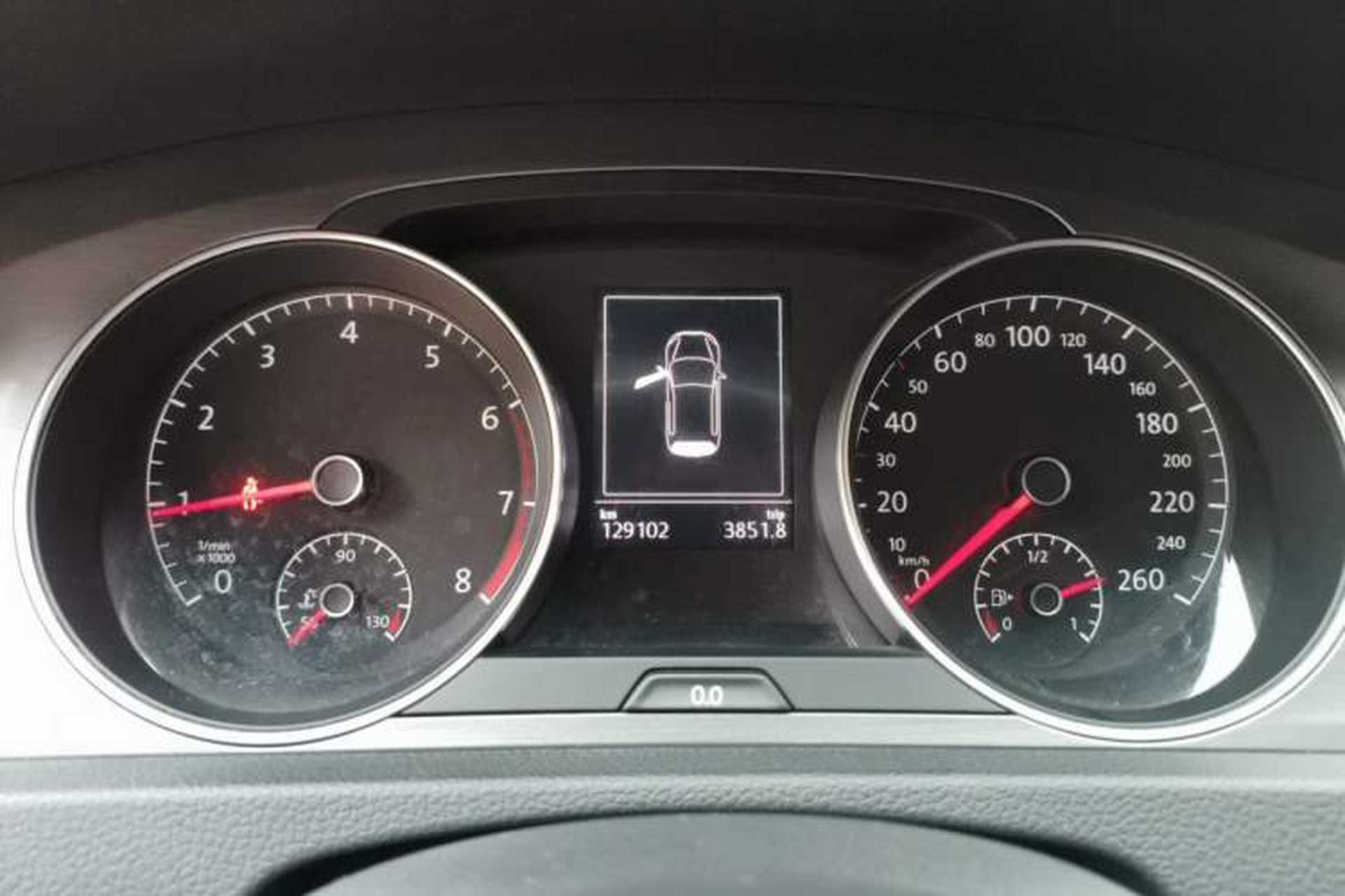 Used Volkswagen Golf 2014 1.4TSI Automatic Comfort Model Instrument Cluster