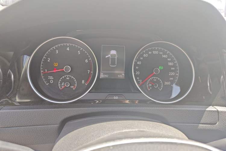 Used Volkswagen Golf 2014 1.4TSI Automatic Flagship Model Instrument Cluster