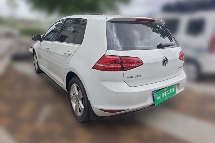 Used Volkswagen Golf 2014 1.4TSI Automatic Luxury Model Rear Left 45 Deg