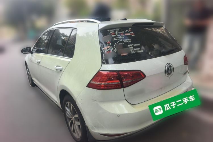 Used Volkswagen Golf 2014 1.4TSI Automatic Flagship Model Rear Left 45 Deg
