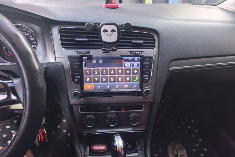 Used Volkswagen Golf 2014 1.4TSI Automatic Comfort Model Audio And AC Panel
