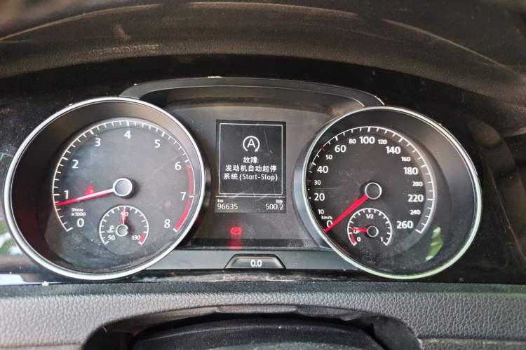 Used Volkswagen Golf 2014 1.4TSI Automatic Flagship Model Instrument Cluster