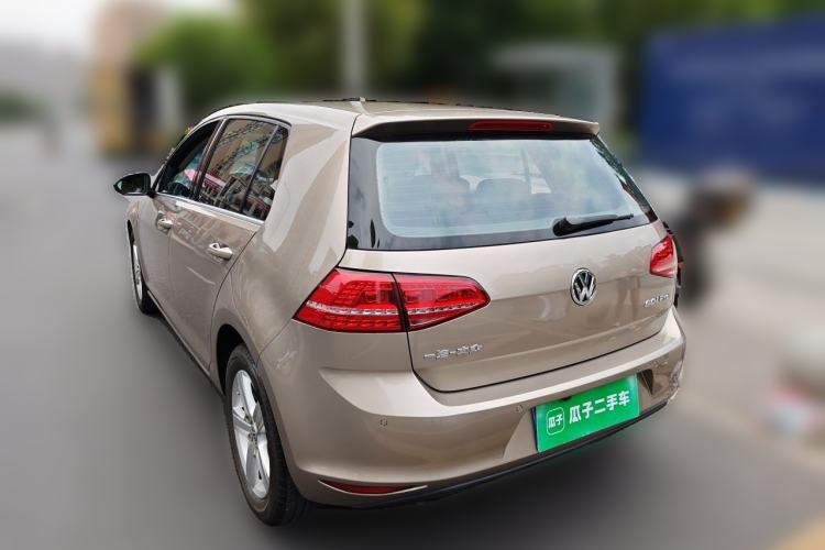 Used Volkswagen Golf 2014 1.4TSI Automatic Luxury Model Rear Left 45 Deg