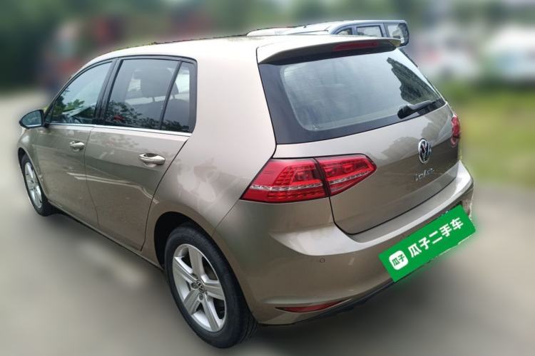Used Volkswagen Golf 2014 1.4TSI Automatic Luxury Model Rear Left 45 Deg