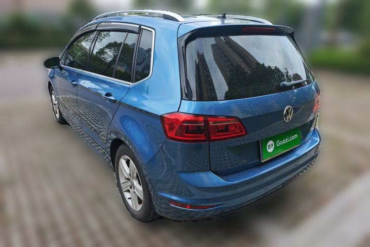 Used Volkswagen Golf 2015 1.4TSI Sportsvan Rear Left 45 Deg