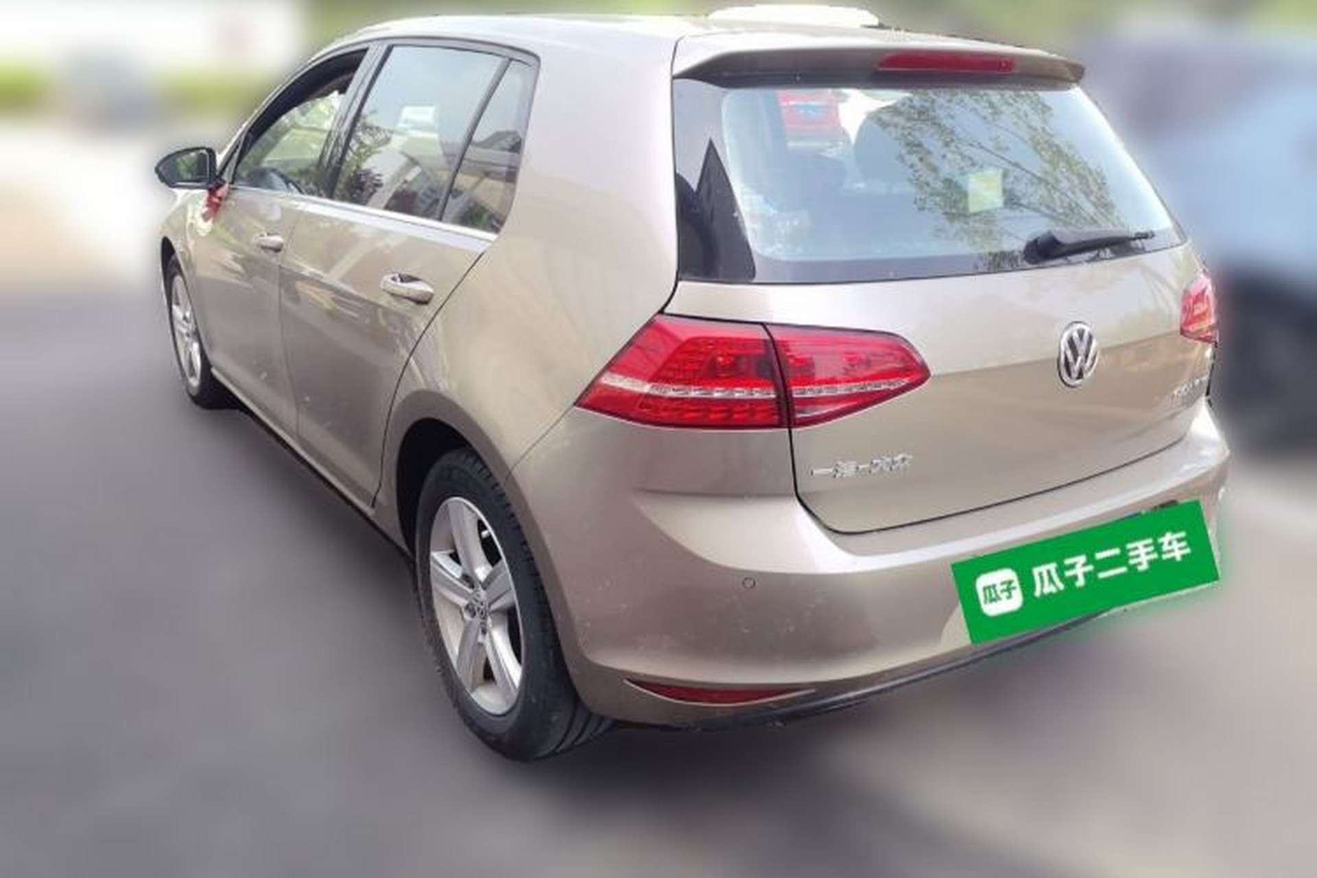Used Volkswagen Golf 2015 1.4TSI Automatic Comfort Model Rear Left 45 Deg