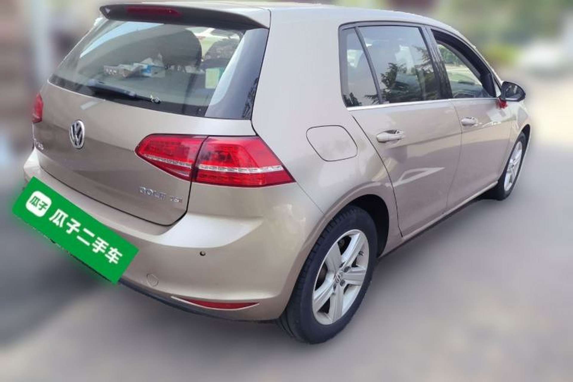 Used Volkswagen Golf 2015 1.4TSI Automatic Comfort Model Rear Right 45 Deg