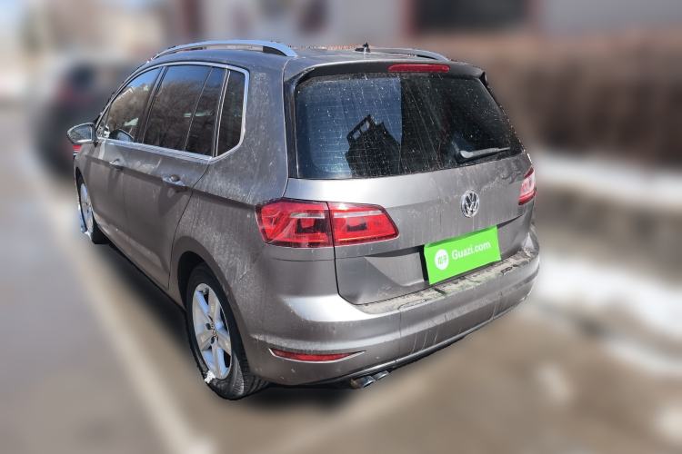 Used Volkswagen Golf 2015 1.4TSI Sportsvan Rear Left 45 Deg