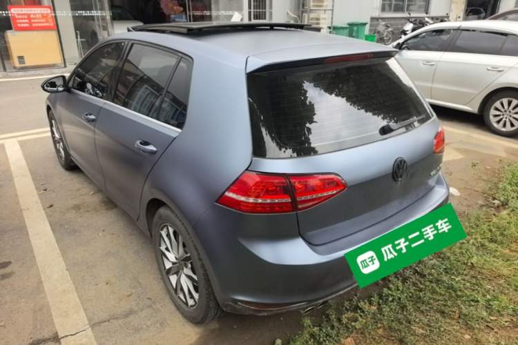Used Volkswagen Golf 2015 1.4TSI Automatic Flagship Model Rear Left 45 Deg