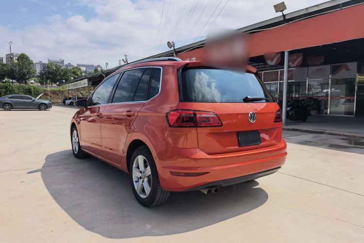 Used Volkswagen Golf 2015 1.4TSI Sportsvan Rear Left 45 Deg