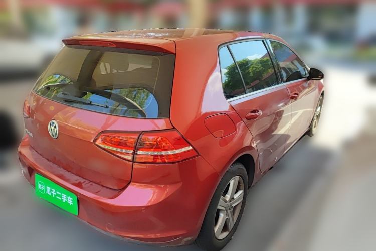 Used Volkswagen Golf 2015 1.4TSI Automatic Luxury Model Rear Right 45 Deg
