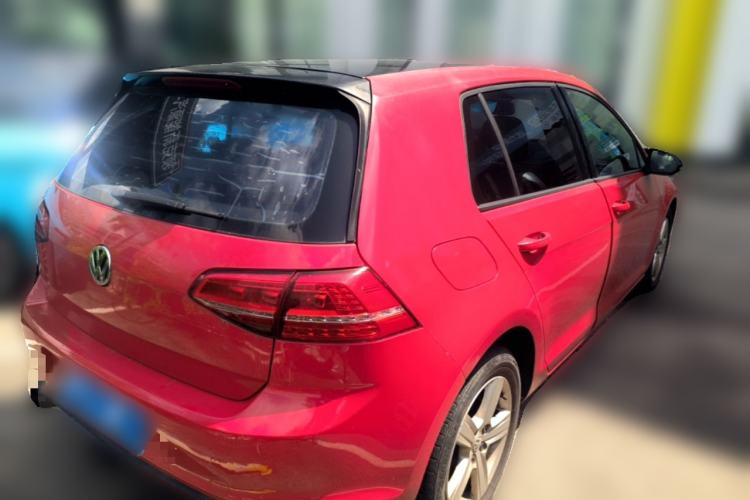 Used Volkswagen Golf 2015 1.4TSI Automatic Flagship Model Rear Right 45 Deg