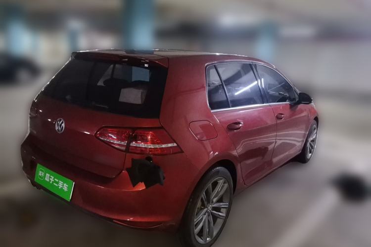 Used Volkswagen Golf 2015 1.4TSI Automatic Comfort Model Rear Right 45 Deg