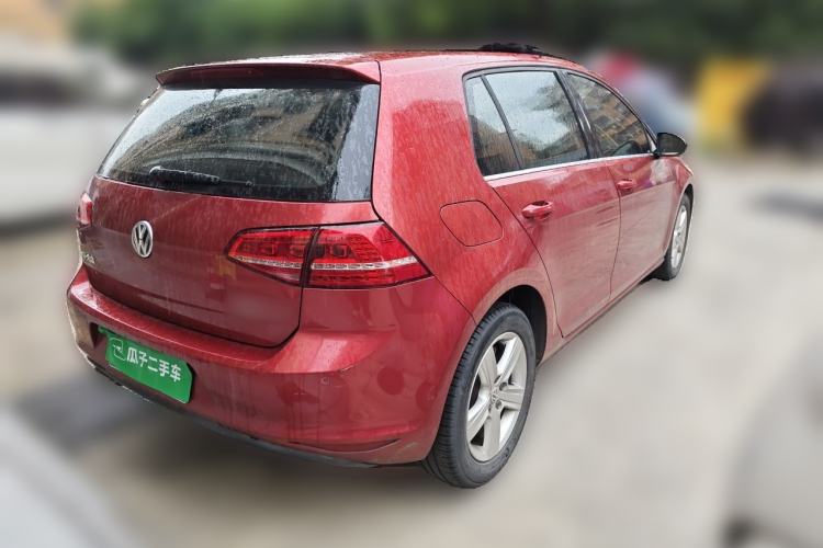 Used Volkswagen Golf 2015 1.4TSI Automatic Luxury Model Rear Right 45 Deg