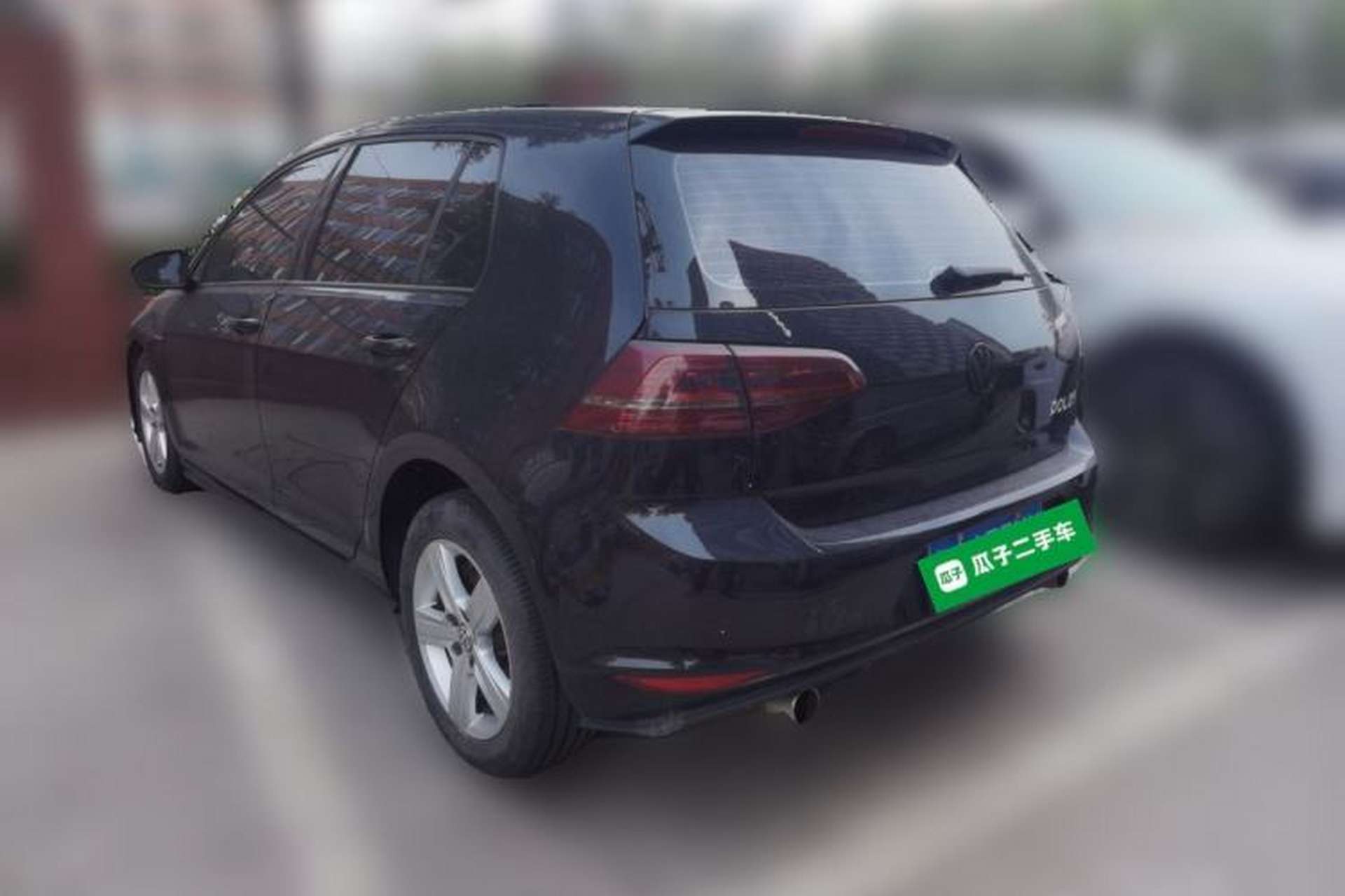 Used Volkswagen Golf 2015 1.4TSI Automatic Luxury Model Rear Left 45 Deg