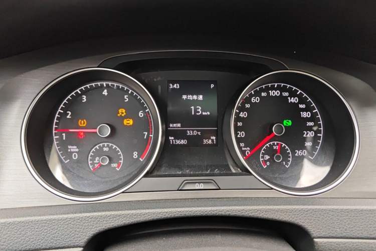 Used Volkswagen Golf 2015 1.4TSI Automatic Luxury Model Instrument Cluster